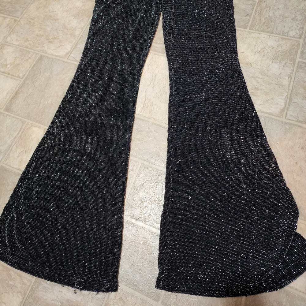 Large AE Sparkle Flare Pants - MOVING SALE